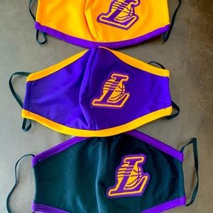 Handmade sports mask -Lakers